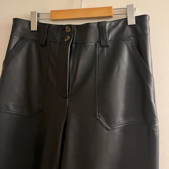 Maeve AnthropologieThe Naomi Wide-Leg Flare Pants size 12 - Picture 12 of 15